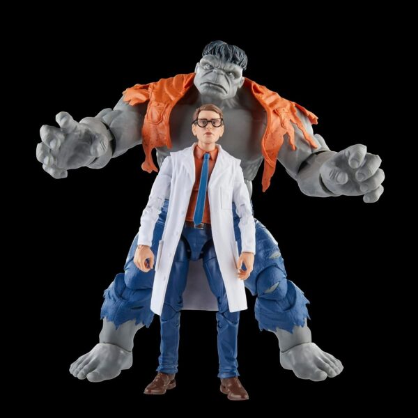 Marvel Hasbro Legends Series Gray Hulk and Dr. Bruce Banner, Avengers - Image 8