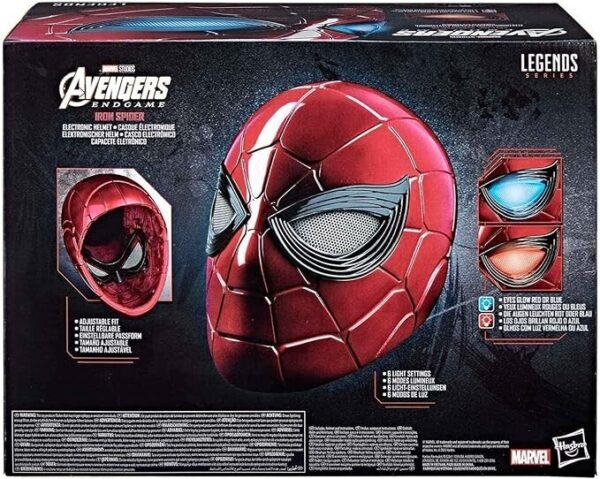 Marvel Legends Series Iron Spider Electronic Helmet - Image 6