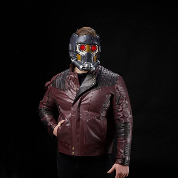 Marvel Legends Series Star-Lord Premium Electronic Roleplay Helmet - Image 11