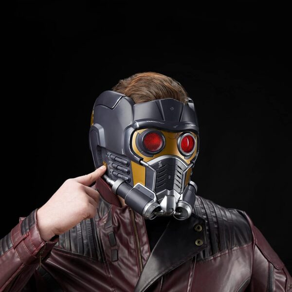 Marvel Legends Series Star-Lord Premium Electronic Roleplay Helmet - Image 12