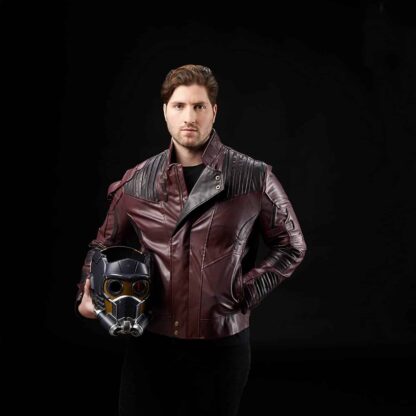 Marvel Legends Series Star-Lord Premium Electronic Roleplay Helmet - Image 13