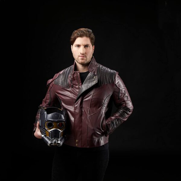 Marvel Legends Series Star-Lord Premium Electronic Roleplay Helmet - Image 13