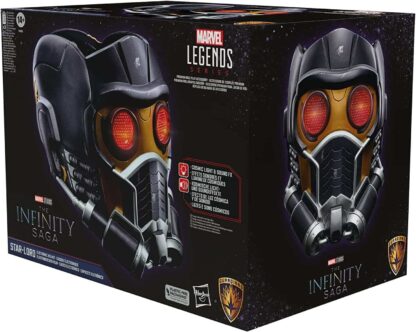 Marvel Legends Series Star-Lord Premium Electronic Roleplay Helmet - Image 3