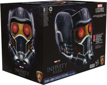 Marvel Legends Series Star-Lord Premium Electronic Roleplay Helmet - Image 4