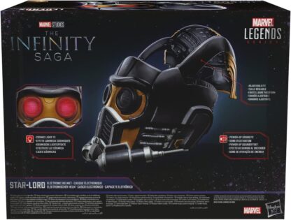 Marvel Legends Series Star-Lord Premium Electronic Roleplay Helmet - Image 6