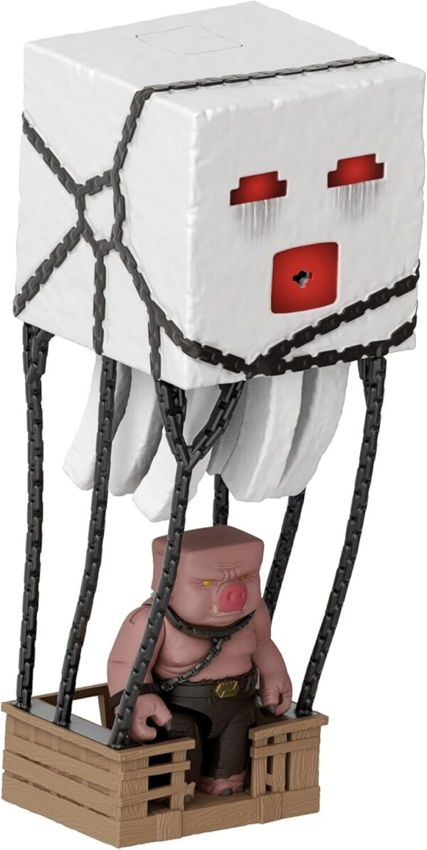 Mattel Minecraft Action Figure Set, Blast Attack Ghast with Lights and Sounds - Image 3