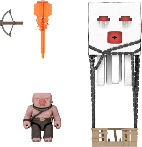 Mattel Minecraft Action Figure Set, Blast Attack Ghast with Lights and Sounds - Image 5