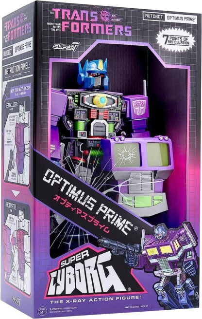 Super7 Transformers Optimus Prime﻿ (Shattered Glass Purple) 11 in Super Cyborg - Image 10