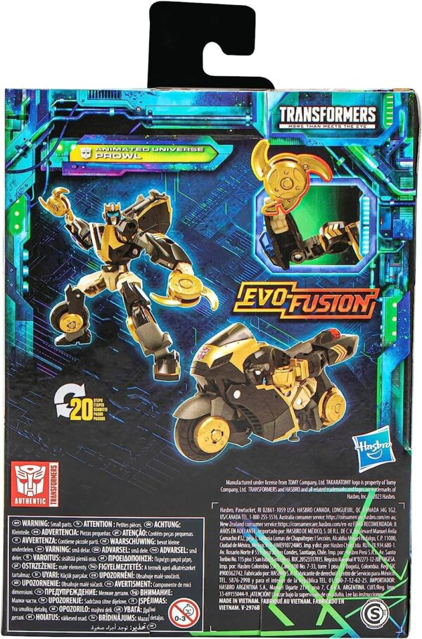 TRANSFORMERS Legacy Evolution Deluxe Animated Universe Prowl 14 cm - Image 4