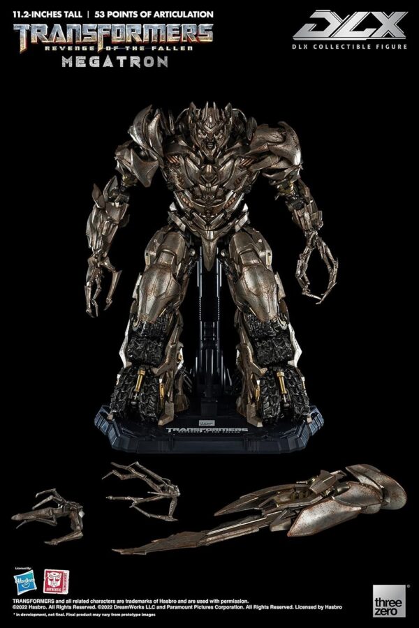 Transformers: Revenge of the Fallen Megatron DLX Action Figure ThreeZero - Image 6