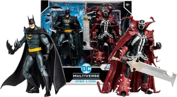 DC COLLECTOR ACTION FIGURE 2-PACK - BATMAN & SPAWN