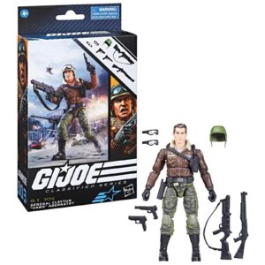 G.I. JOE CLASSIFIED SERIES GENERAL CLAYTON "HAWK" ABERNATHY, 103 6"ACTION FIGRE