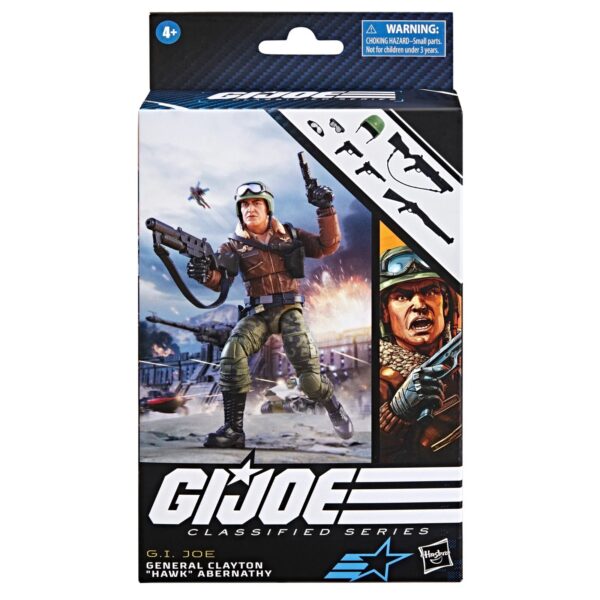 G.I. JOE CLASSIFIED SERIES GENERAL CLAYTON "HAWK" ABERNATHY, 103 6"ACTION FIGRE - Image 5