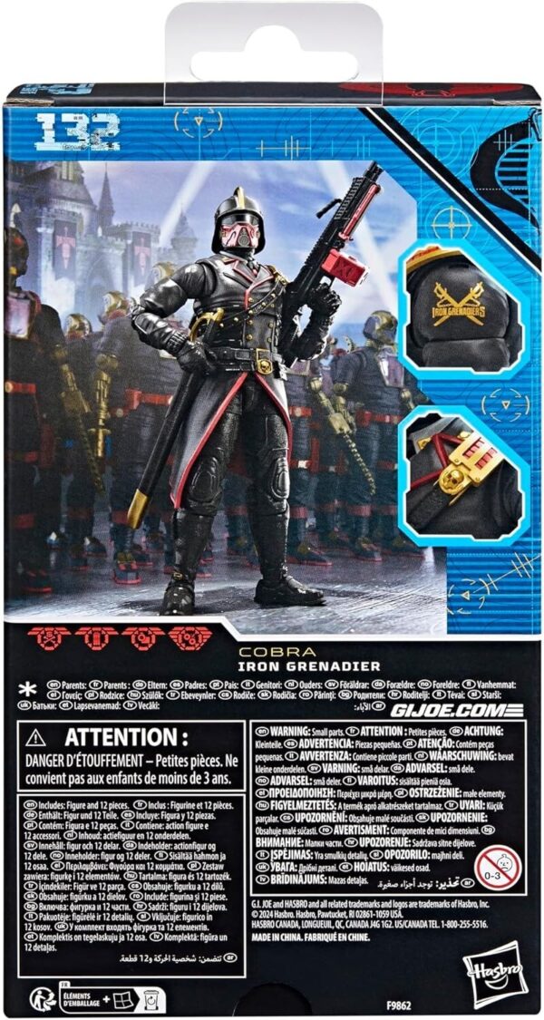 G.I. Joe Classified Series #132 Cobra Iron Grenadier - Image 13