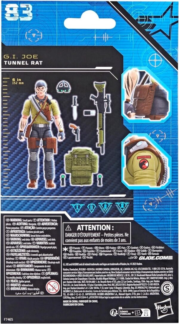 G.I. Joe Classified Series 6-Inch Tunnel Rat Action Figure - Image 9