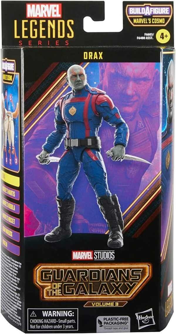 Hasbro Marvel Legends Series Drax, Guardians of the Galaxy Vol. 3 - Image 3