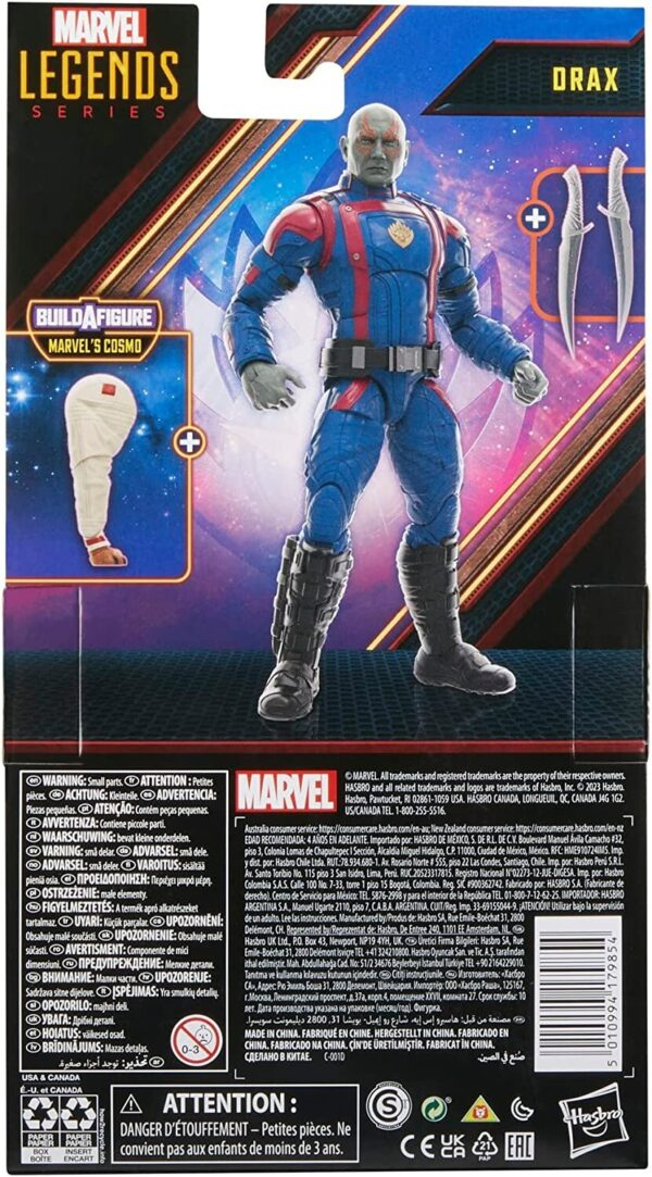 Hasbro Marvel Legends Series Drax, Guardians of the Galaxy Vol. 3 - Image 4