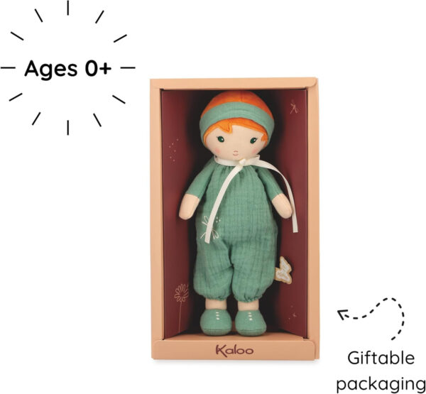 Kaloo Tendresse Olivia My 1st Fabric Doll 25 cm Rag Doll Gift Box 0M+ - Image 6