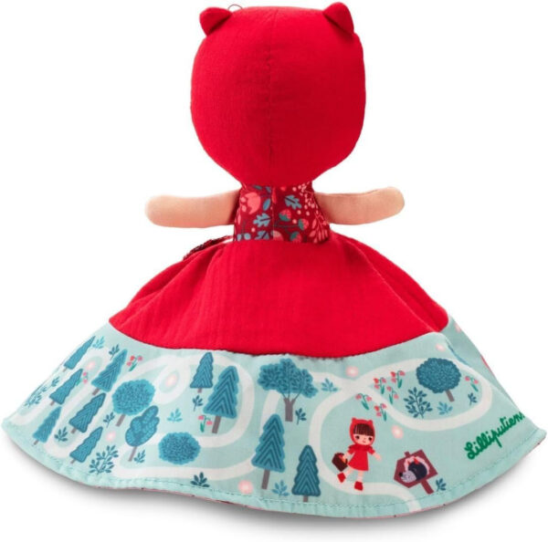 Little Red Riding Hood Reversible Soft Toy 12 Months Plus - Lilliputiens - Image 3