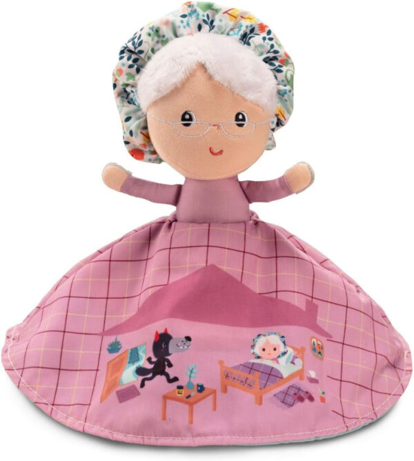 Little Red Riding Hood Reversible Soft Toy 12 Months Plus - Lilliputiens - Image 5