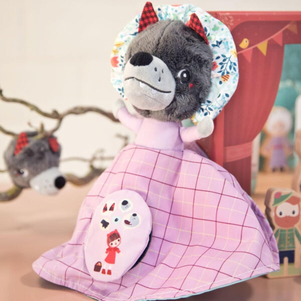 Little Red Riding Hood Reversible Soft Toy 12 Months Plus - Lilliputiens - Image 9