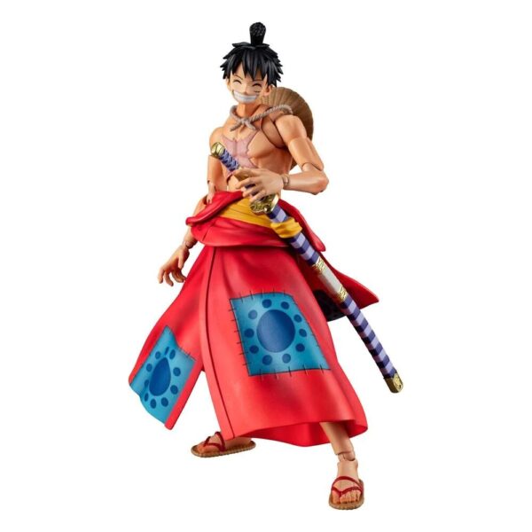 MEGAHOUSE One Piece Luffy Taro Figure Variable Action Heroes 17 cm, Mehrfarbig - Image 6