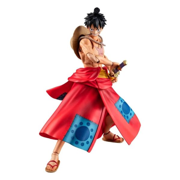 MEGAHOUSE One Piece Luffy Taro Figure Variable Action Heroes 17 cm, Mehrfarbig - Image 7