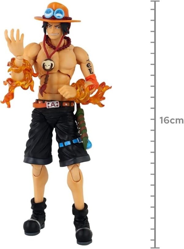 MEGAHOUSE One Piece - Portgas D. Ace - Figurine Variable Action Heroes 18cm - Image 3