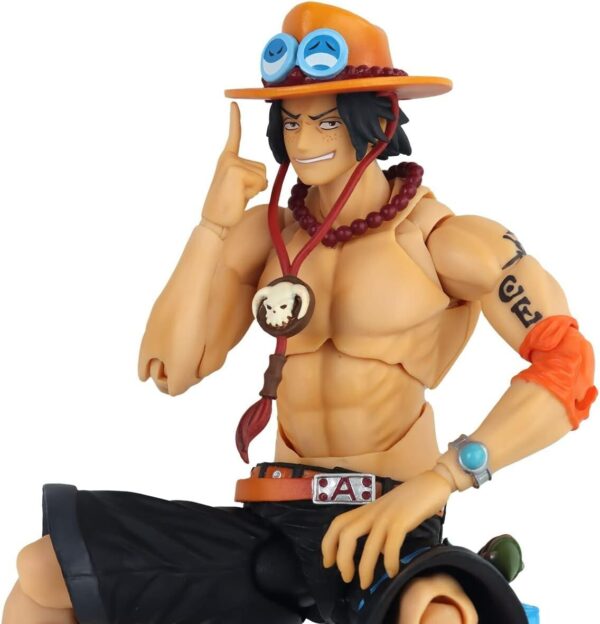 MEGAHOUSE One Piece - Portgas D. Ace - Figurine Variable Action Heroes 18cm - Image 7