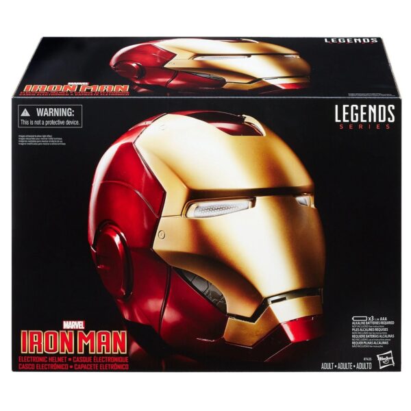Marvel Legends Iron Man Electronic Helmet - Image 10