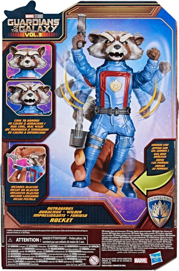 Marvel Studios’ Guardians of The Galaxy Vol. 3 Rocket Action Figure - Image 4