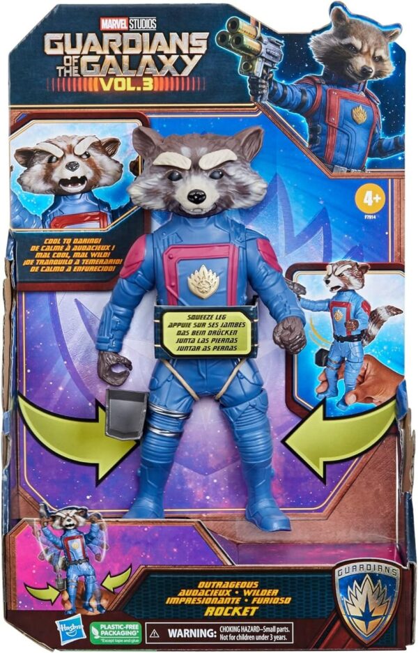 Marvel Studios’ Guardians of The Galaxy Vol. 3 Rocket Action Figure