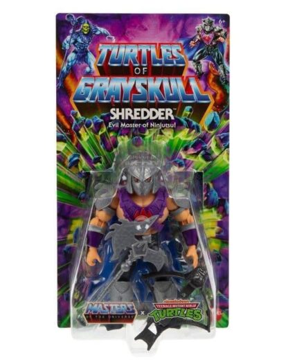 Masters of the Universe Origins Turtles of Grayskull Shredder Action Figure