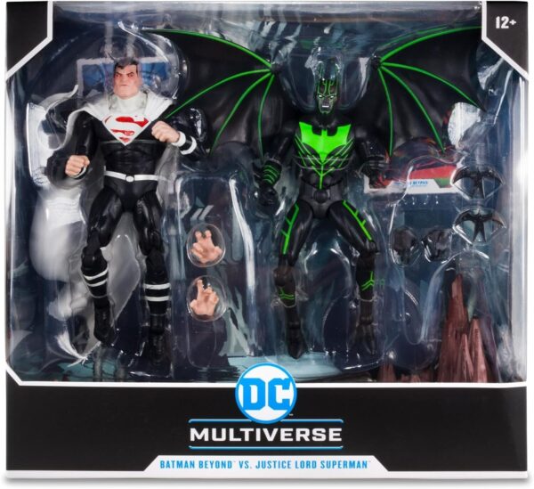 McFarlane - DC Collector 2Pk - Batman Beyond Vs Justice Lord Superman - Image 15