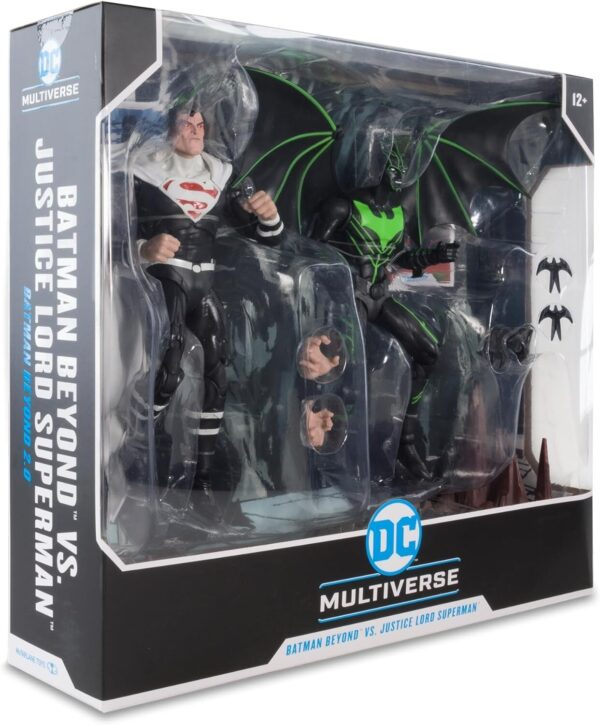 McFarlane - DC Collector 2Pk - Batman Beyond Vs Justice Lord Superman - Image 16