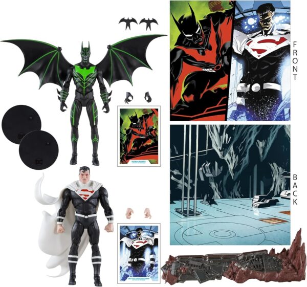 McFarlane - DC Collector 2Pk - Batman Beyond Vs Justice Lord Superman - Image 5