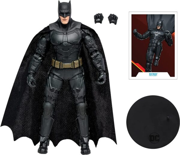 McFarlane Toys, DC, 7-inch Batman Action Figure, Collectible FLASH MOVIE - Image 8