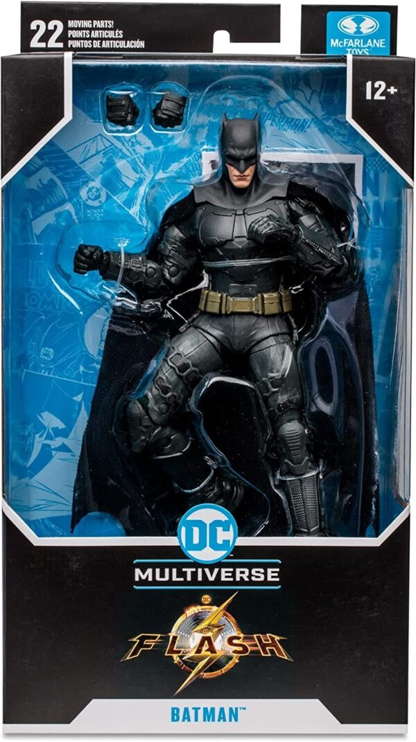 McFarlane Toys, DC, 7-inch Batman Action Figure, Collectible FLASH MOVIE - Image 9