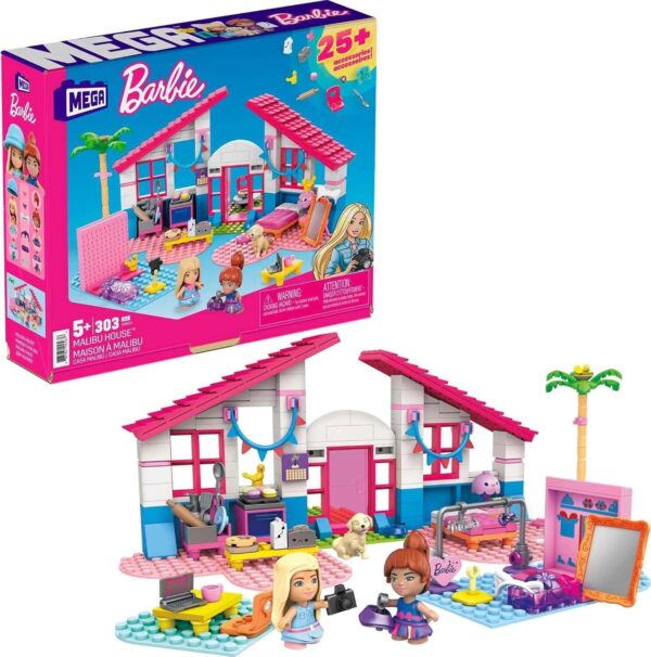 Mega Bloks - Barbie Malibu House (303 Pieces)