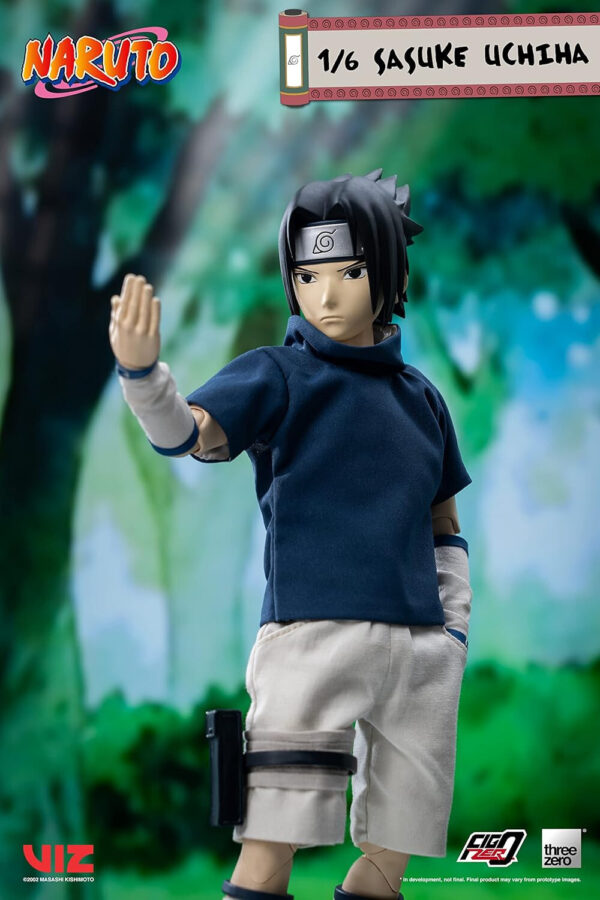 Naruto Sasuke Uchiha FigZero 1:6 Scale Action Figure - Image 3