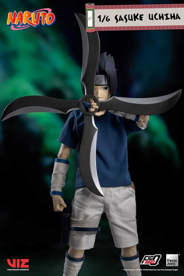 Naruto Sasuke Uchiha FigZero 1:6 Scale Action Figure - Image 5