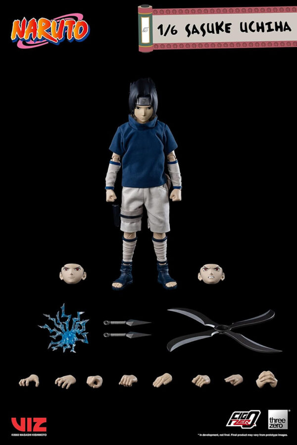 Naruto Sasuke Uchiha FigZero 1:6 Scale Action Figure - Image 10