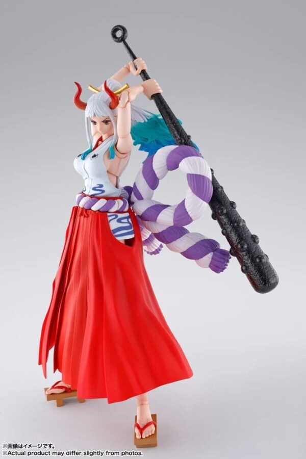 ONE PIECE S.H. FIGUARTS ACTION FIGURE YAMATO 18CM - Image 4