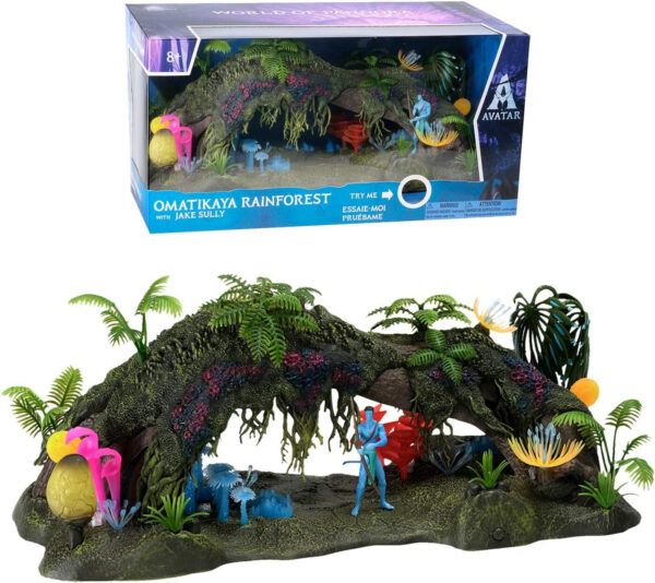 Omatikaya Rainforest w/Jake Sully Avatar World of Pandora Figure McFarlane Toys