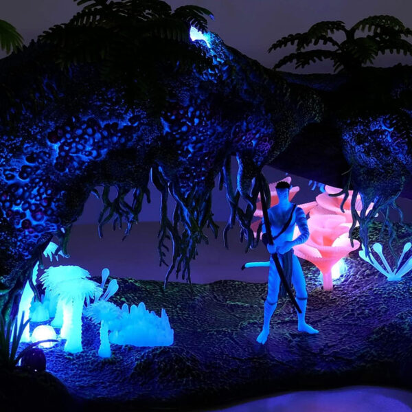 Omatikaya Rainforest w/Jake Sully Avatar World of Pandora Figure McFarlane Toys - Image 9
