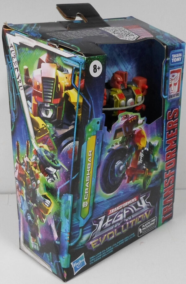 TRANSFORMERS 2023 LEGACY EVOLUTION CRASHBAR DELUXE CLASS ROBOT FIGURE MIB SEALED - Image 11