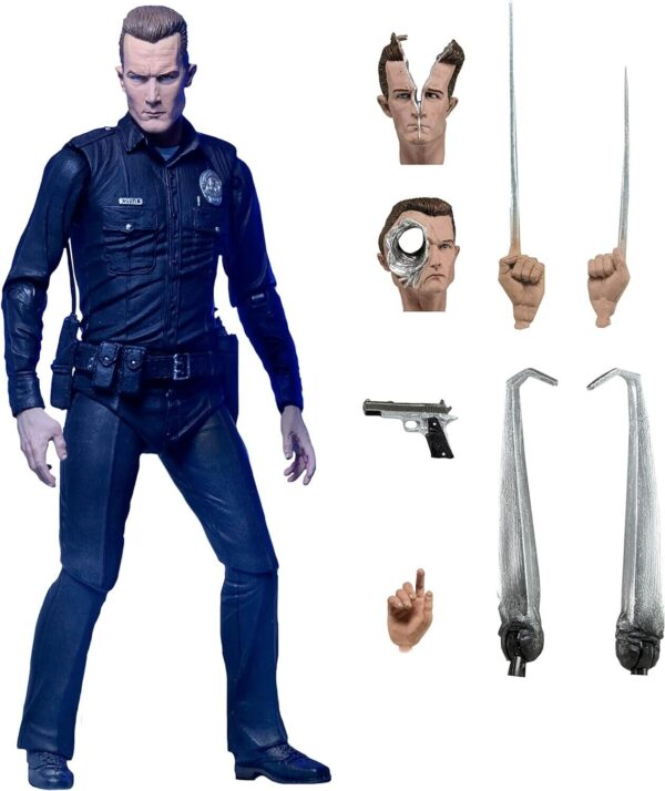 Terminator 2 Ultimate T-1000 7-Inch Scale Action Figure