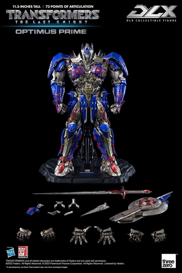 ThreeZero - Transformers: The Last Knight - Optimus Prime Deluxe Scale Figure - Image 3