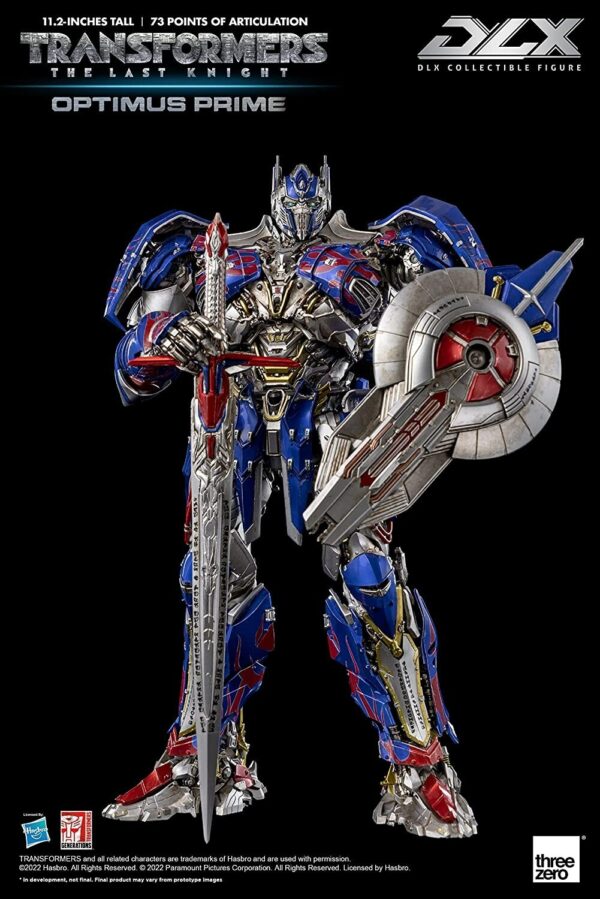 ThreeZero - Transformers: The Last Knight - Optimus Prime Deluxe Scale Figure - Image 4