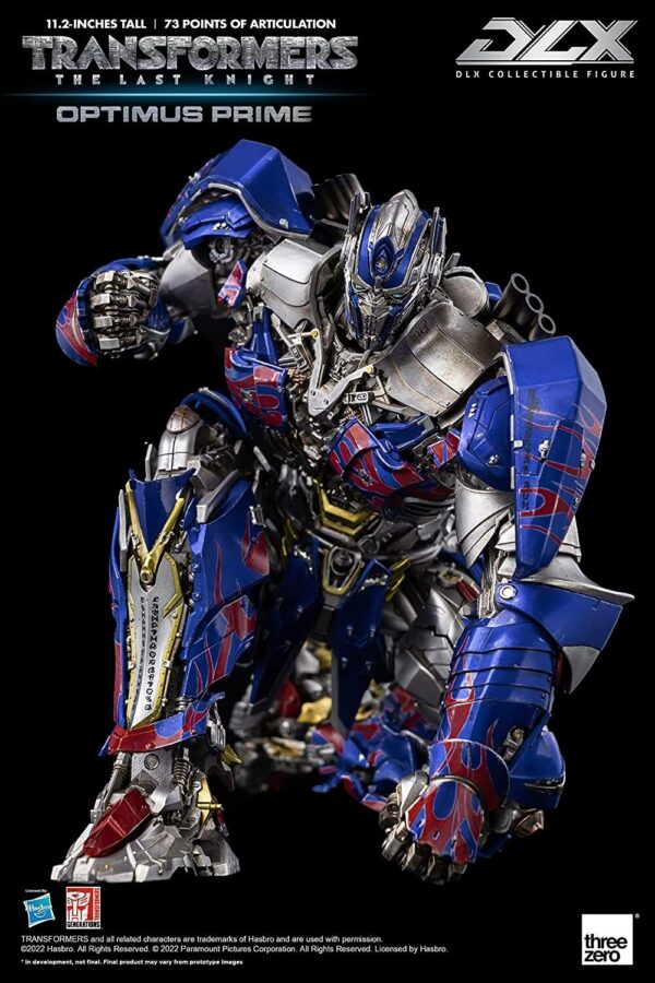 ThreeZero - Transformers: The Last Knight - Optimus Prime Deluxe Scale Figure - Image 9